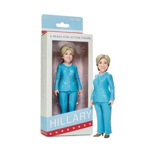 Hillary Action Figure in Blue Suit